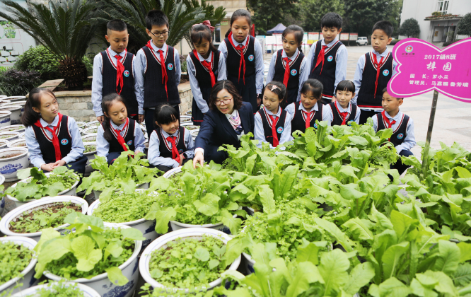 世界勤俭日前夕,10月28日,重庆市永川区红专小学开展"勤俭节约,从